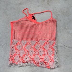 Derek Heart Peach Tank Top